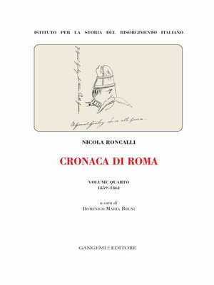 cover image of Cronaca di Roma. Volume quarto 1859-1861